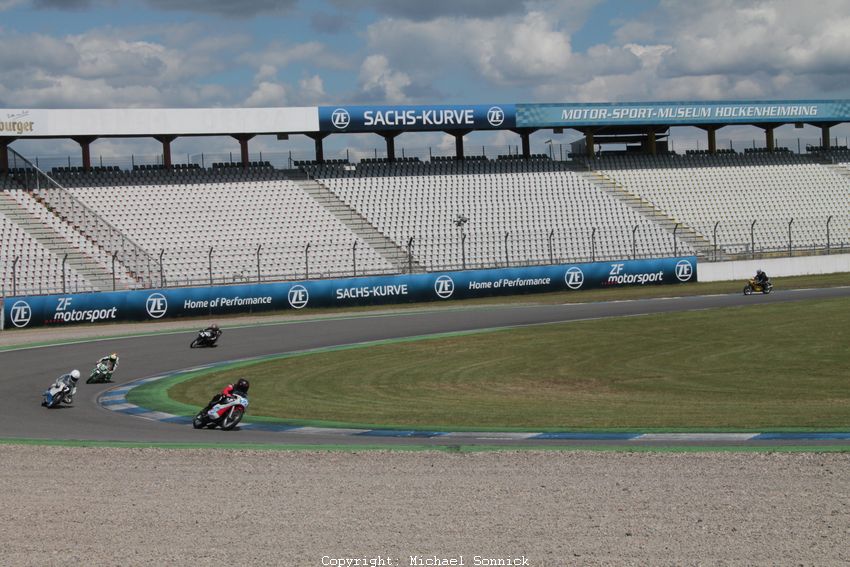 Auf dem Hockenheimring waren keine Zuschauer erlaubt
