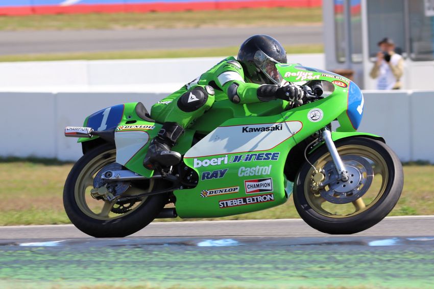 Hockenheim Classics 2017
Toni Mang - Kawasaki KR 350
Copyright: Thomas Haas
