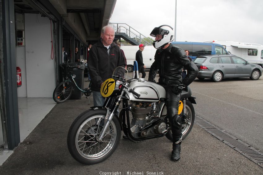 Martin Bleifuß, Norton Manx
