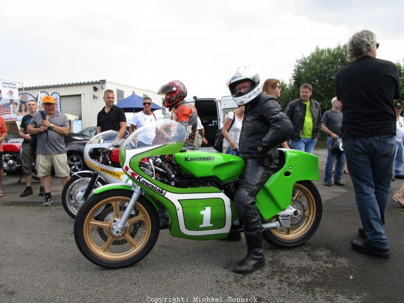 Erich Brandl, Kawasaki KR250
