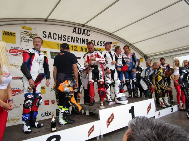 ADAC Sachsenring Classic 2016
Siegerehrung 1. Lauf
