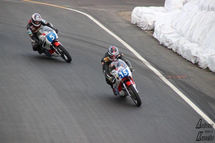 Schottenring Classic Grand-Prix 2013
Klaus Wagner, Mike Florin -
Yamaha TZ 350
