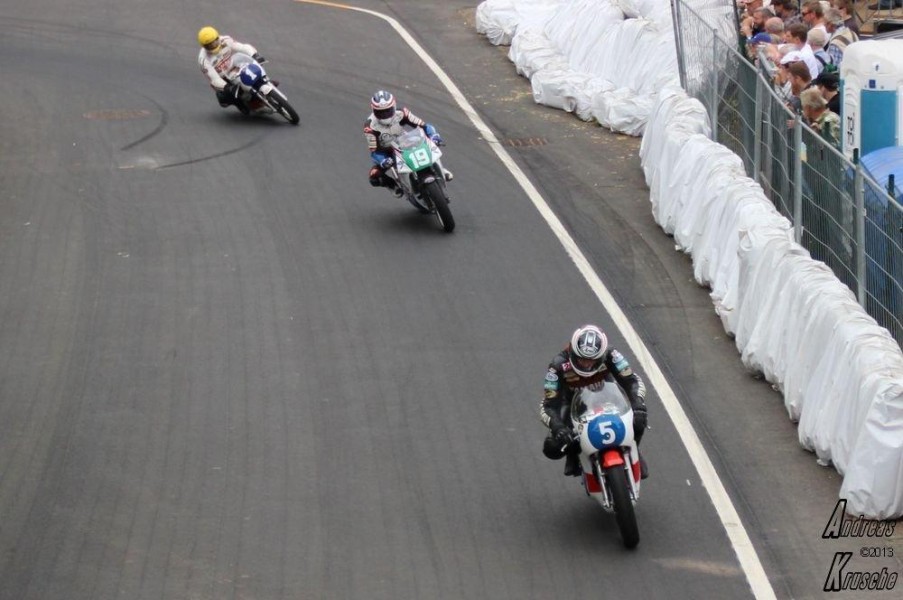 Schottenring Classic Grand-Prix 2013
Mike Florin, Freddie Spencer, Dieter Braun
