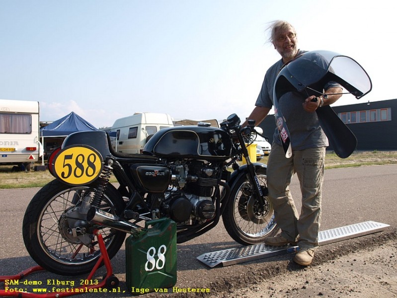 Honda CB 500 Four HVR
Classic Race Elburg 2013
