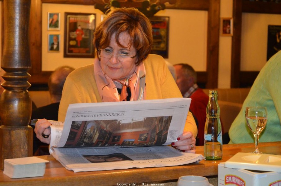VeRa-Wintertreffen Einbeck 2015
Margret Moll, wenn Lothar nicht gehen will...
