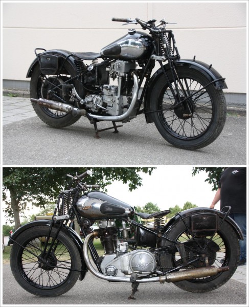 1929 WMR500 SA22 Supersport mit Küchen OHV Dreiventil-Motor
WMR, die Württembergische Motorfahrzeugfabrik Rottenburg/Neckar, war die zweite, ältere und weniger bekannte Motorradfabrik im Kreis Tübingen...
