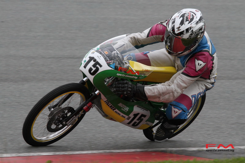 Hist. Rennmaschienen 50/80 ccm
Jörg Rühlig Zöllner-Kreidler 50/2
