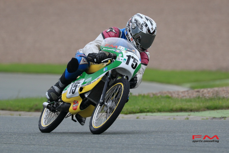 Hist. Rennmaschienen 50/80 ccm
Jörg Rühlig Zöllner-Kreidler 50/2
