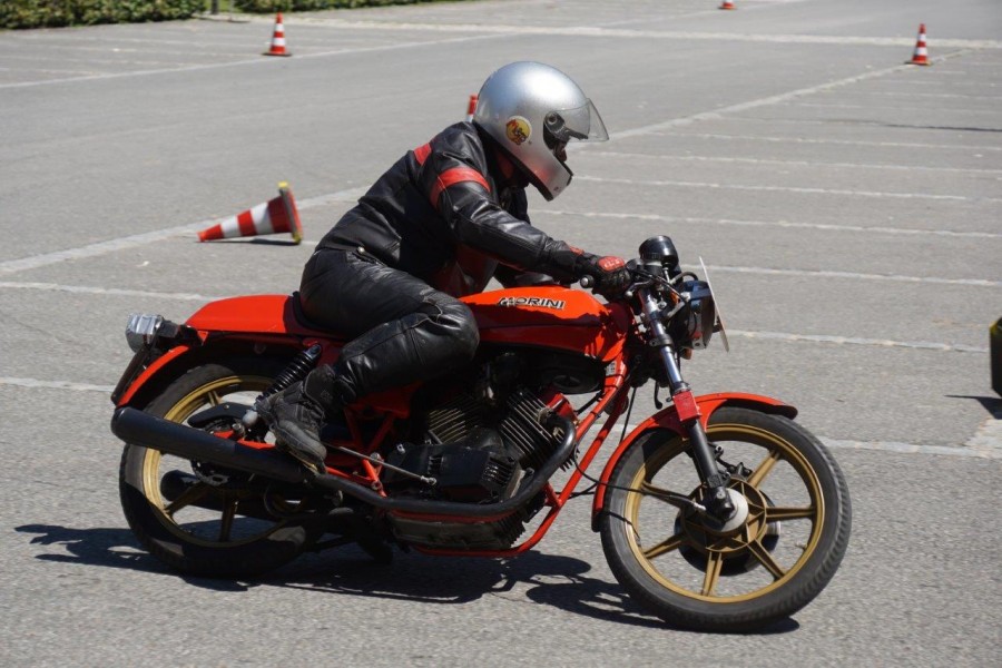 Kampenwand Historic 2014
Ronald Remek Moto Morini 250 VjC S

