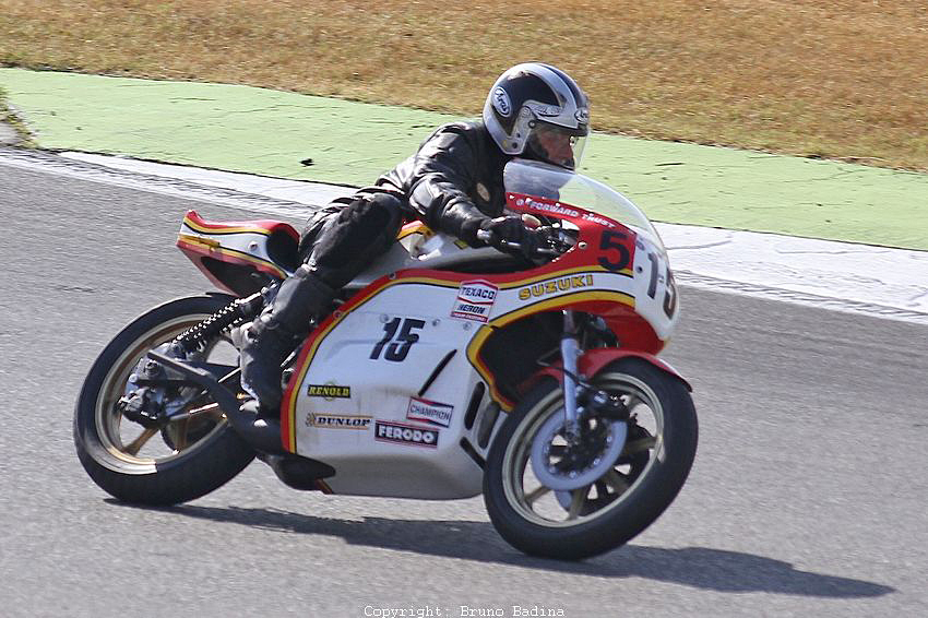 Peter Frohnmeyer - Suzuki TR750 XR11 - ex John Williams
