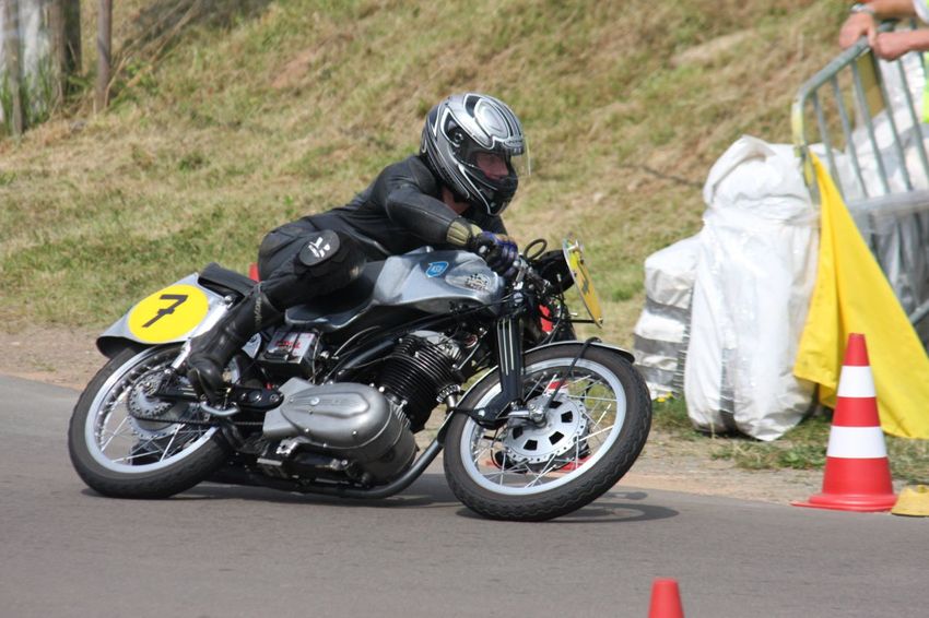 2009 - "60 Jahre Rennstadt St. Wendel"
Rattunde Roland,Idar-Oberstein NSU Sportmax RS 
