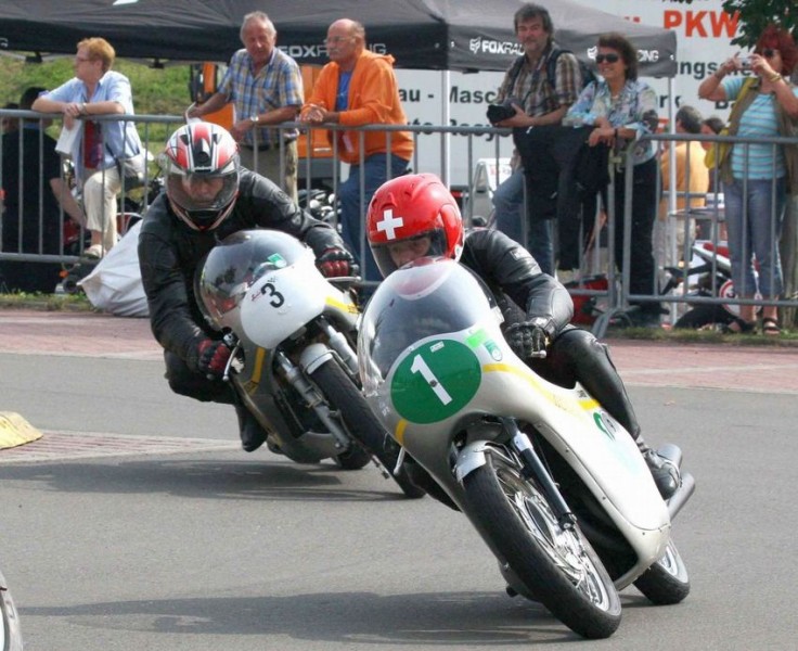 2009 - "60 Jahre Rennstadt St. Wendel"
Luigi Taveri, Bernd Hummel
