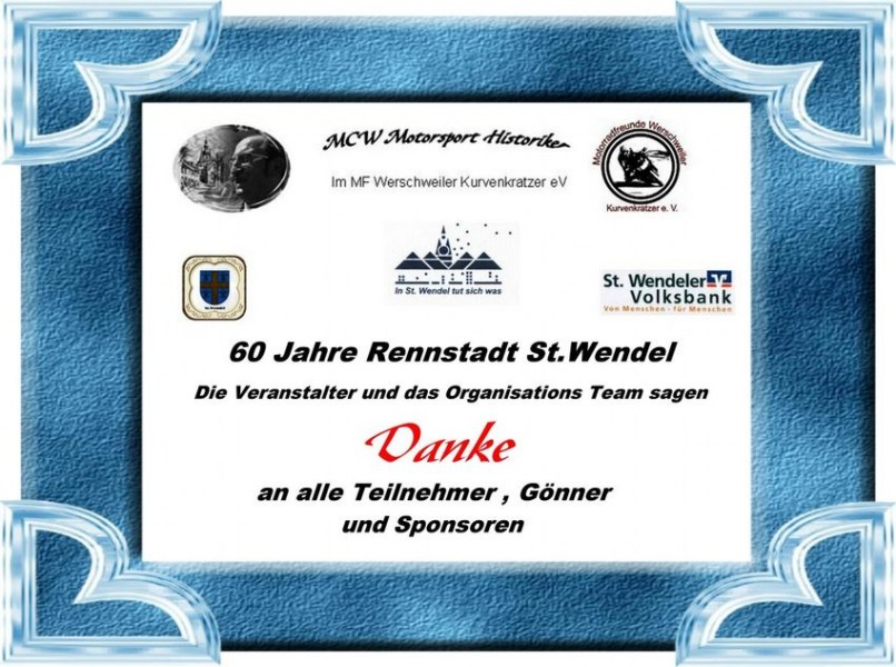 2009 - "60 Jahre Rennstadt St. Wendel"
