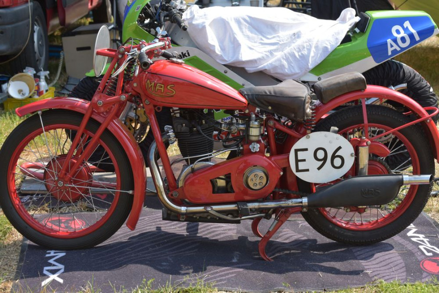 E96
Michael Spengler, Roes
MAS 350SS, 1931, 350 ccm
