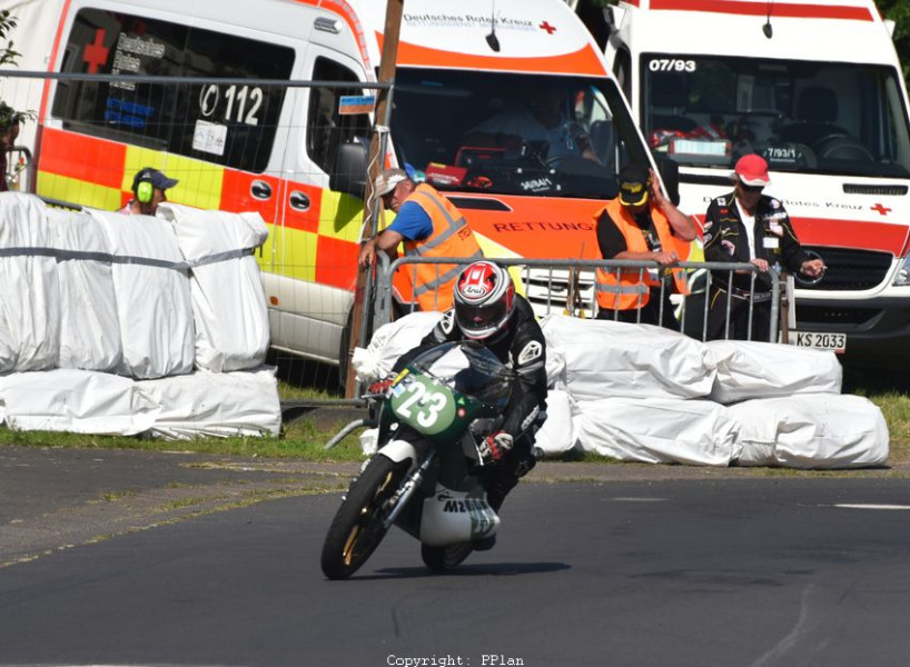 Schottenring Historic GP 2023
Jens Köhler, Ehrenfriedersdorf
MZ RE 250, 1977, 249 ccm
