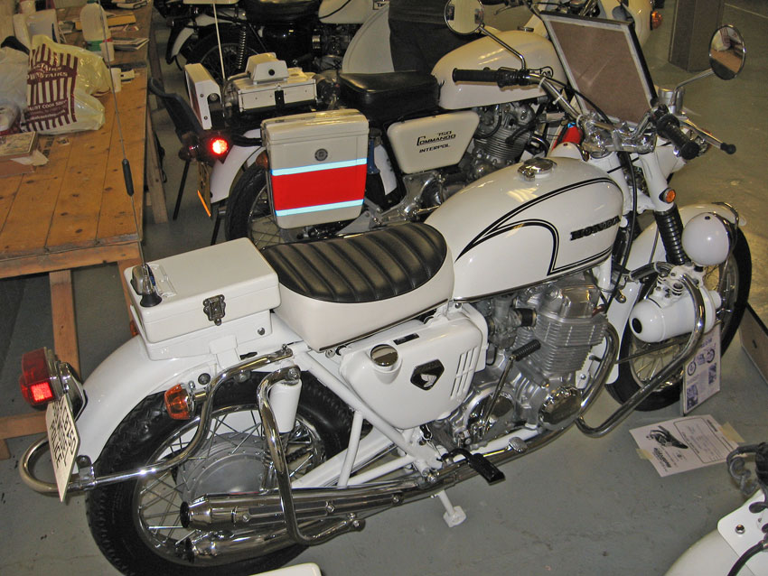 honda cb750 police