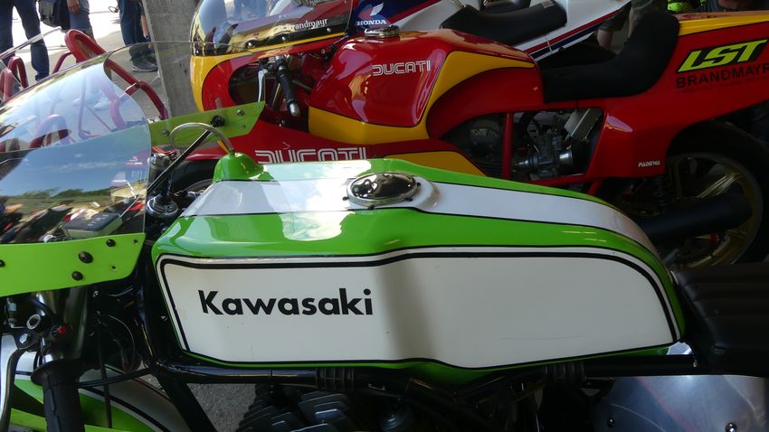 019 Kawasaki H1R 500 Ducati 750 Race