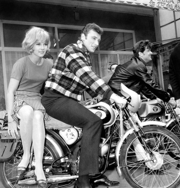 50er Paloma mit Johnny Halliday und Silvie Vartan 1964