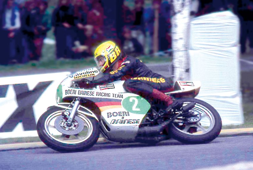 Dieter Braun 1976 Yamaha 250 ccm Foto Yamaha