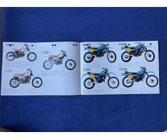 Original Yamaha TZ, YZ, IT Bj. 81 Prospekt. - 2