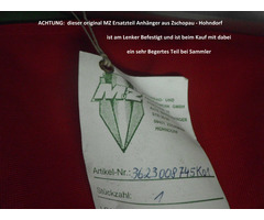 MZ Baghira 660 original Lenker silber NEU - 2