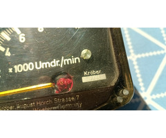 Kröber LZ 31 Drehzahlmesser , elektronischer DZM , Classic Racer - 6