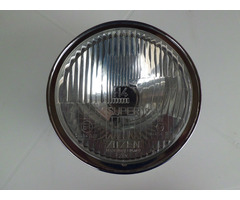 Hauptscheinwerfer mit H 4-Einsatz und Standlicht, neu, verchromt,