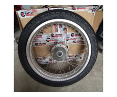 honda RS125 NF4  WHEELS AND ROTORS FRONT AND REAR - 3