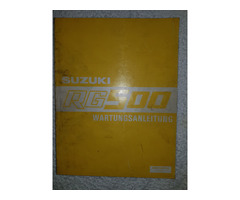 Original SUZUKI Werkstatt Handbuch  für DR 500
