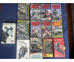 VHS Kassetten aus dem Rennsport der 80 er Jahre
