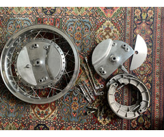 Vendo/on Sale/Ich verkaufe New, perfect condition racing YAM TD front drum brake 260mm + Akront