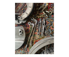 Vendo/on Sale/Ich verkaufe New, perfect condition racing YAM TD front drum brake 260mm + Akront - 3