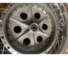 Vendo/on Sale/Ich verkaufe New, perfect condition racing YAM TD front drum brake 260mm + Akront - 5