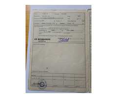 MZ ETZ 250 KFZ-Brief - 2