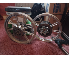 MALANCA - original Alu Gussräder vorn & hinten - 5