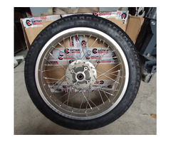 honda RS125 NF4  WHEELS AND ROTORS FRONT AND REAR