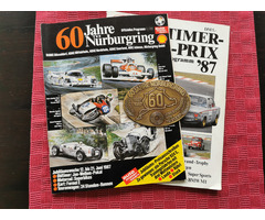 Konglomerat mit Motorradsport-Teilnehmerplaketten 1986 - 2000, 24 Stück - 4