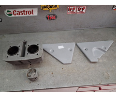 Laverda 750 SF,  cylinder, piston, side panel
