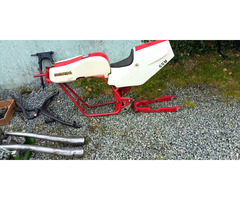 Moto Morini 3 1/2 Rennmaschine Alutank Renn Höcker Racing Motor