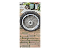 For Sale Rickman front wheel, 18 inch Borrani