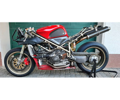 Ducati 748 Rennmaschine Rennmotorrad racebike Termignoni 45/50 - 2