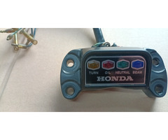 Honda CB 400 / 500 / CB 750 four Lenkerklemme mit Kontrolllampen