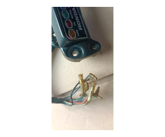 Honda CB 400 / 500 / CB 750 four Lenkerklemme mit Kontrolllampen - 3