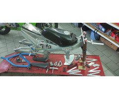 JAWA GP50 Rahmen Fahrwerk Frame Freetech