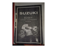 Kopie Manual Suzuki RGV 500