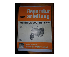 Yamaha Reperaturanleitung Honda CB 900