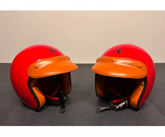 Ferrari open-face helmets