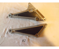 Fußrasten und Platten für KAWASAKI Z 750, neuwertig - 2