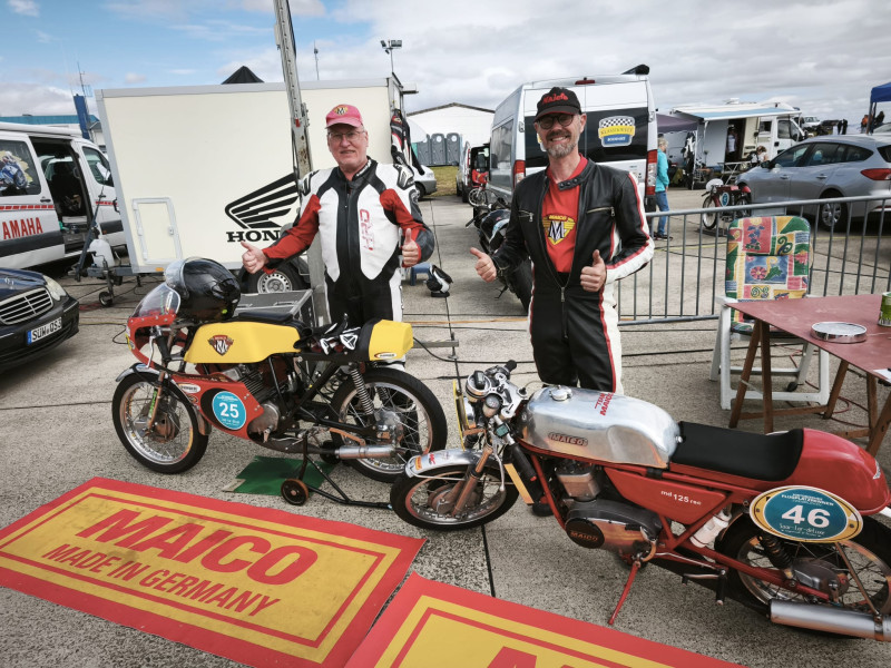 Zweibrücken 2025
Peter VAGT und Gilles ANSELM - RS125 und MD125RSc

